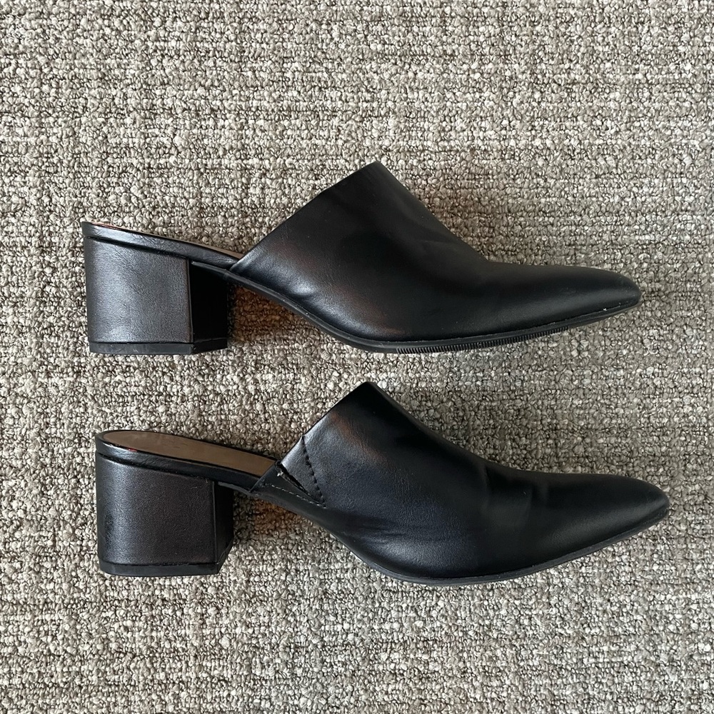 A New Day (Target) Pointed Mules, Size 8
